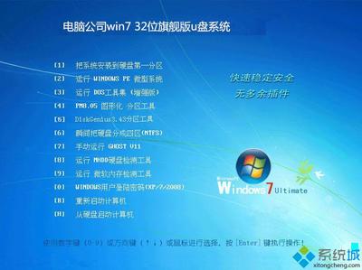 原版系统win7旗舰版32位下载,原版windows7